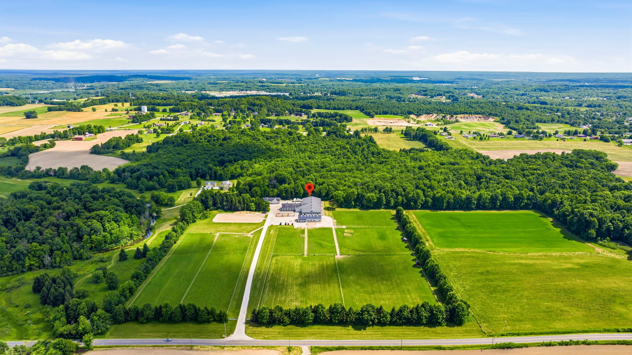 3126 Mennonite Rd, Mantua, OH for sale Aerial- Image 1 of 36