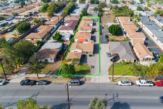 201 S Vernon Ave, Azusa, CA - Aerial  map view