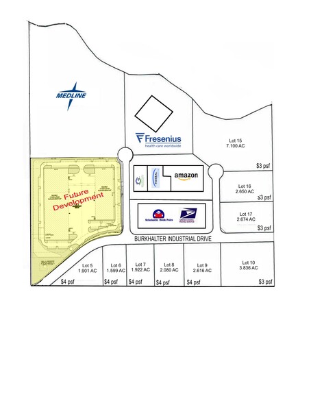 Burkhalter Industrial Dr, Maumelle, AR à vendre - Plan de site - Image 1 de 1