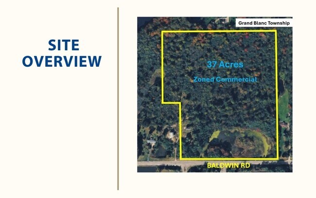 Plus de détails pour 5043 Baldwin Rd, Holly, MI - Terrain à vendre