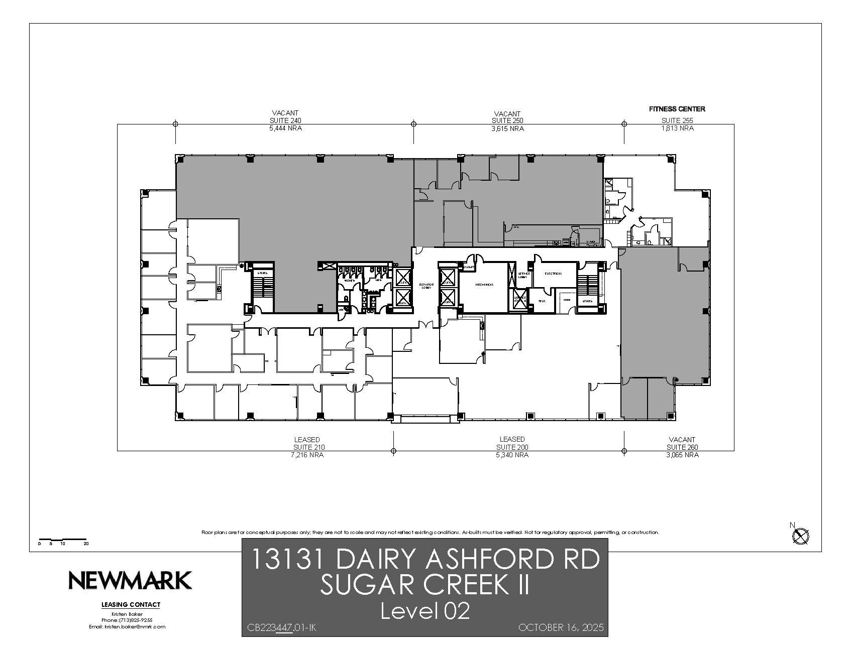13131 Dairy Ashford Rd, Sugar Land, TX à louer Plan d’étage- Image 1 de 1