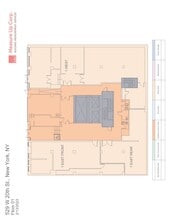 529 W 20th St, New York, NY for lease Floor Plan- Image 1 of 5