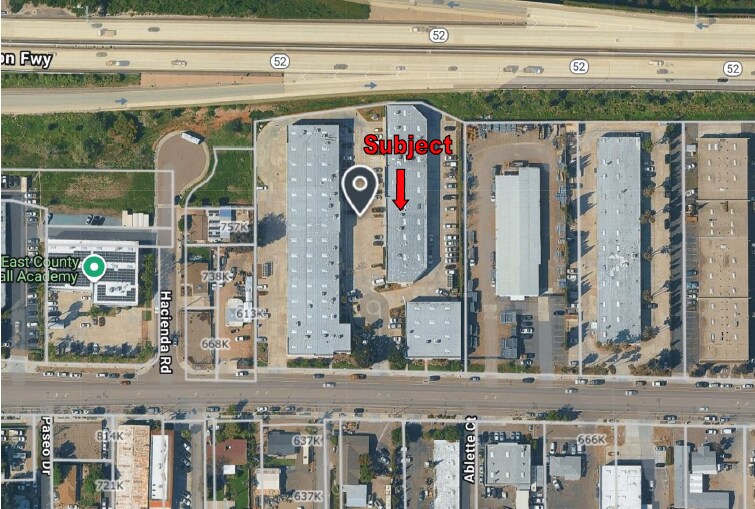 9932 Prospect Ave, Santee, CA à louer Aérien- Image 1 de 12