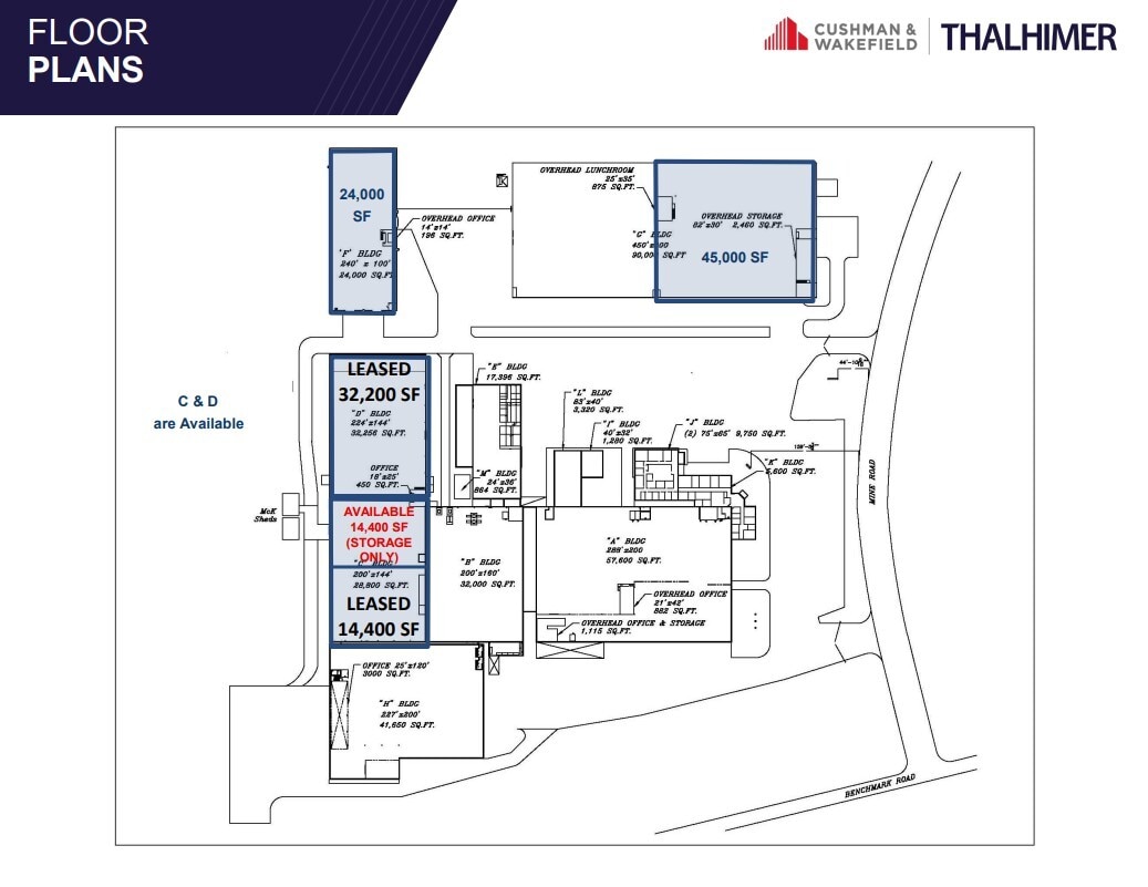 3010 Mine Rd, Fredericksburg, VA à louer Plan d’étage- Image 1 de 3