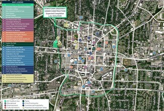 501 Guilford Ave, Greensboro, NC - AÉRIEN  Vue de la carte - Image1