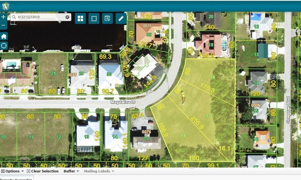 2633 Magdalina Dr, Punta Gorda, FL à vendre - Aérien - Image 2 de 4