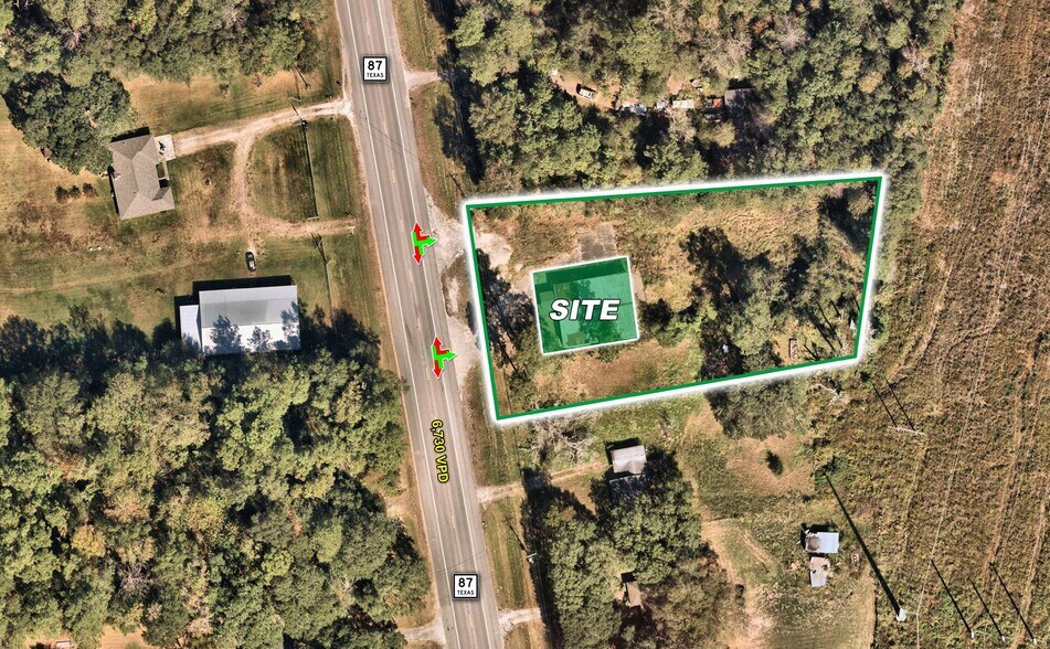 10050 Hwy 87 North, Orange, TX à louer - Plan de site - Image 3 de 3