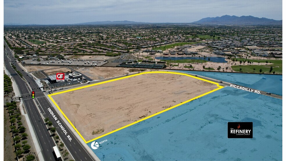 SEC W Indian School Rd & Loop 303, Goodyear, AZ à vendre - Aérien - Image 1 de 8
