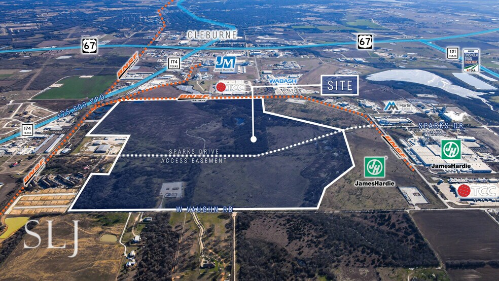 503 Vaughn Rd, Cleburne, TX à vendre - Photo du bâtiment - Image 2 de 7