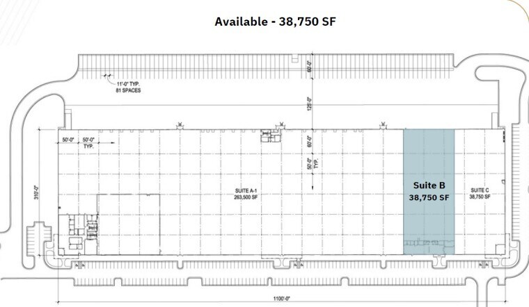 1150 Pleasant Ridge Rd, Greensboro, NC à louer - Plan d’étage - Image 3 de 3