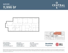 11300 Rockville Pike, North Bethesda, MD à louer Plan d’étage- Image 1 de 2