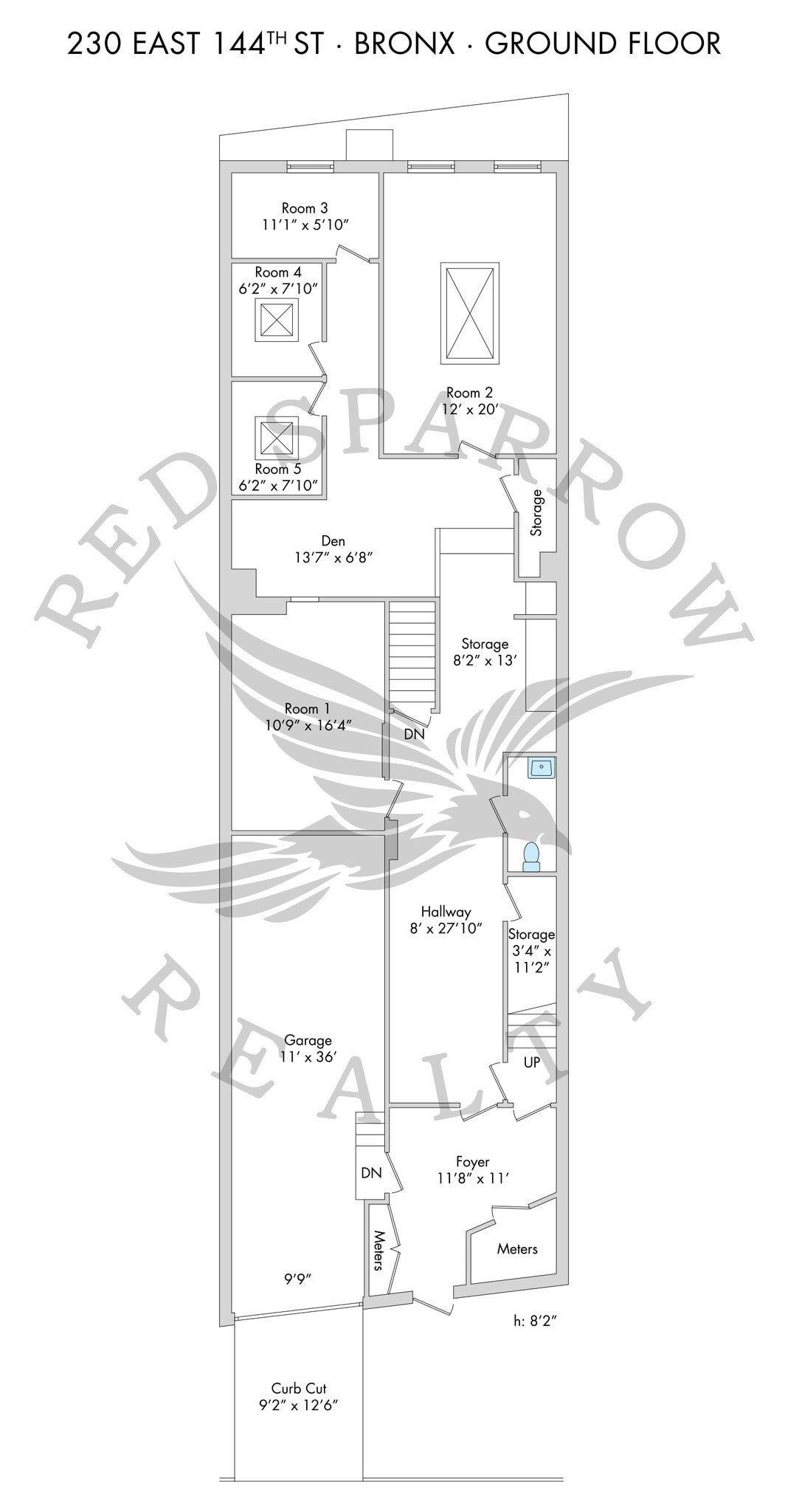 230 E 144th St, Bronx, NY à louer Plan d’étage- Image 1 de 11