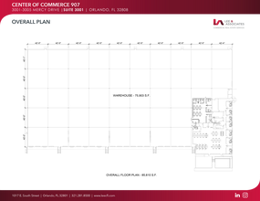 3001-3005 Mercy Dr, Orlando, FL for lease Floor Plan- Image 1 of 1