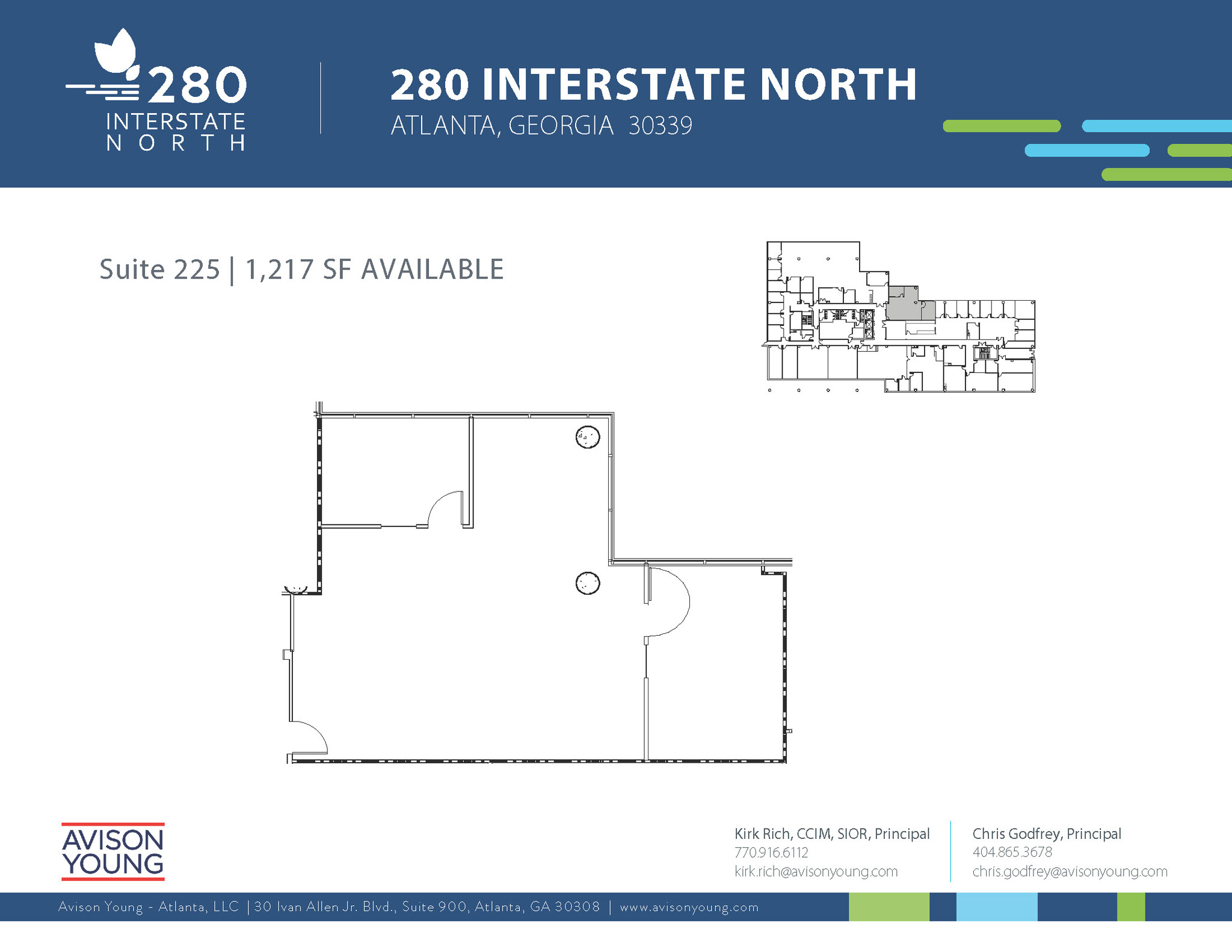 280 Interstate N Cir, Atlanta, GA à louer Plan d  tage- Image 1 de 1