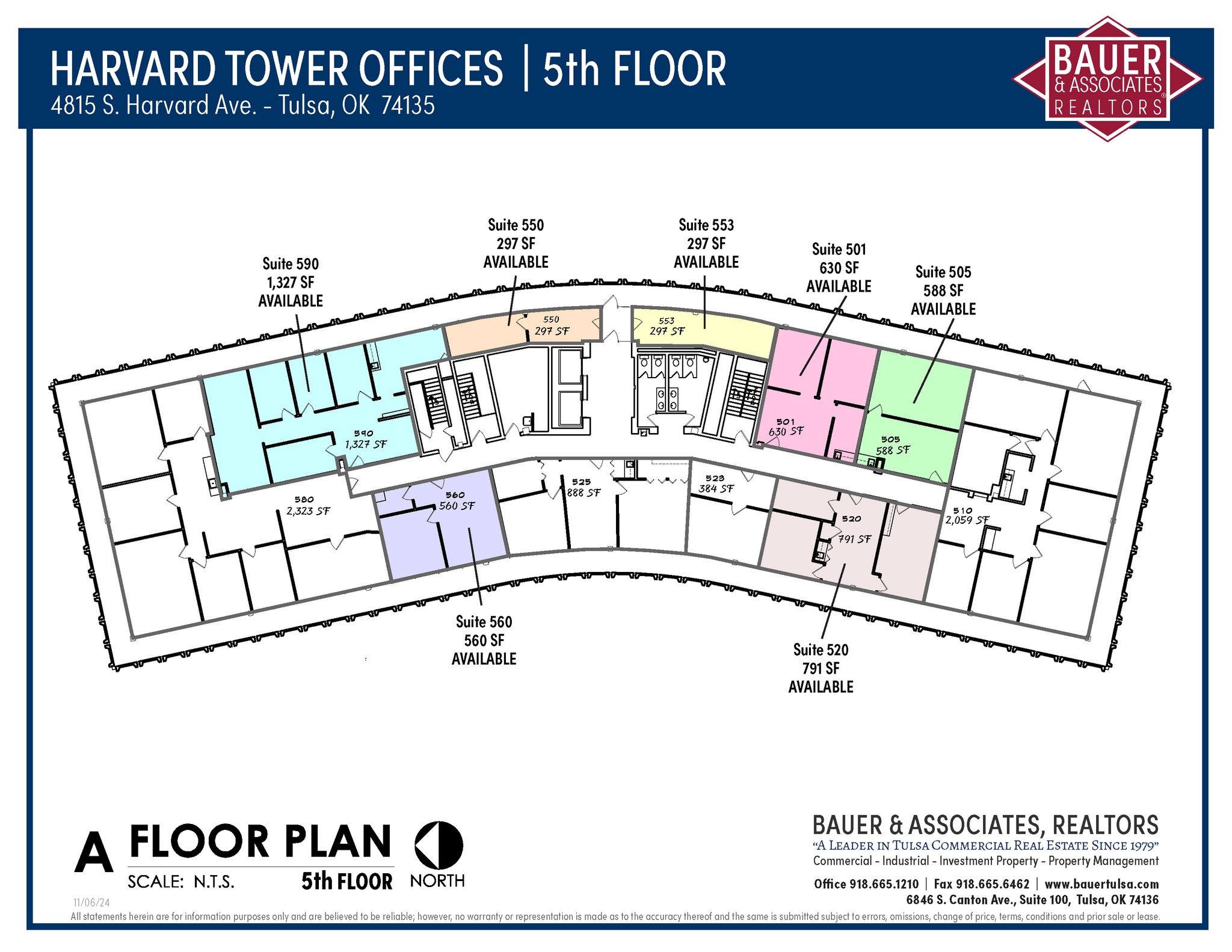 4815 S Harvard Ave, Tulsa, OK à louer Plan de site- Image 1 de 1