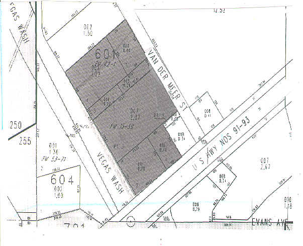 2827 Las Vegas Blvd N, North Las Vegas, NV for sale - Plat Map - Image 2 of 4