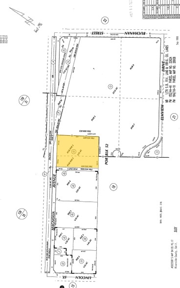 12490 Magnolia Ave, Riverside, CA for lease - Plat Map - Image 1 of 4