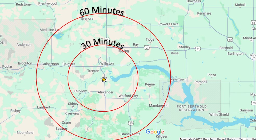 4133 144th Ave NW, Williston, ND à vendre - Aérien - Image 1 de 4