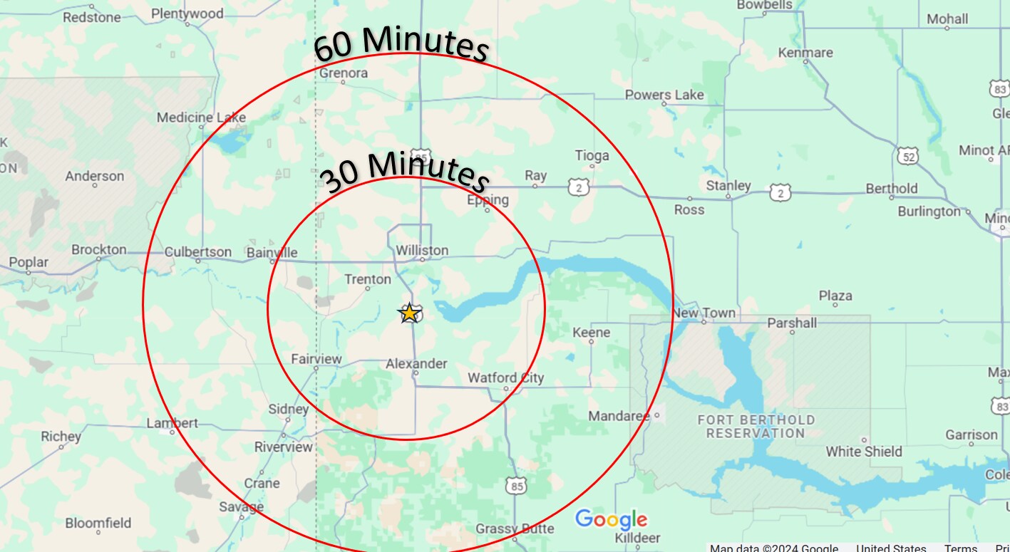 4133 144th Ave NW, Williston, ND à vendre Aérien- Image 1 de 5