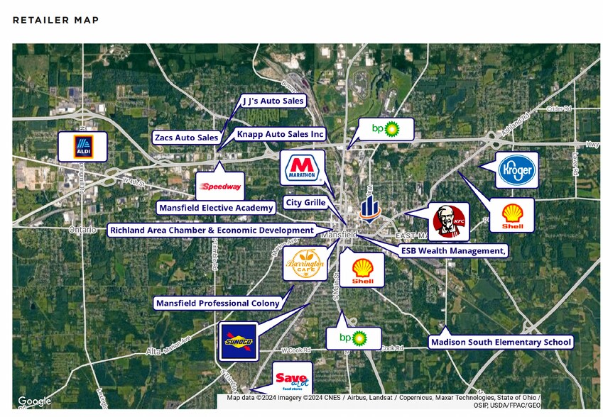 246-250 E Fourth St, Mansfield, OH à vendre - Photo du bâtiment - Image 2 de 20