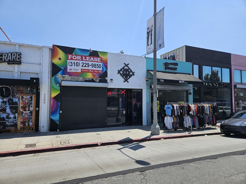 7308-7310 Melrose Ave, Los Angeles, CA for lease - Building Photo - Image 1 of 4