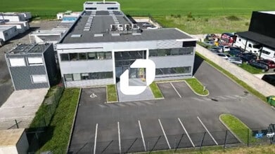 Égly - Aérien  Vue de la carte