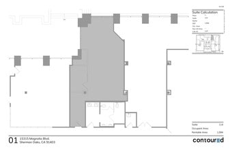 15315 Magnolia Blvd, Sherman Oaks, CA for lease Site Plan- Image 1 of 1