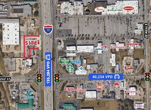 850 Interstate 10 S, Beaumont, TX - AERIAL  map view