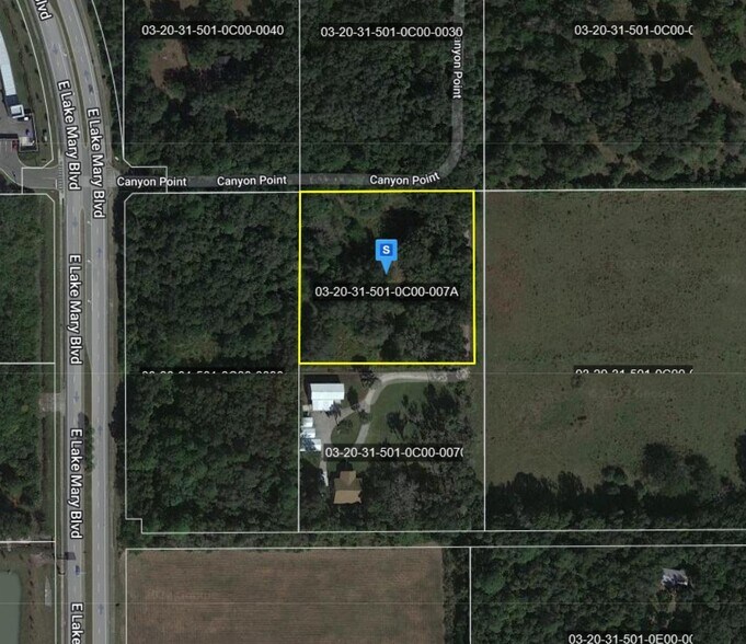 Canyon Pt, Sanford, FL à vendre - Plan cadastral - Image 2 de 2