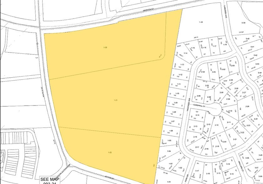 624 Jetton St, Davidson, NC à louer - Plan cadastral - Image 2 de 7