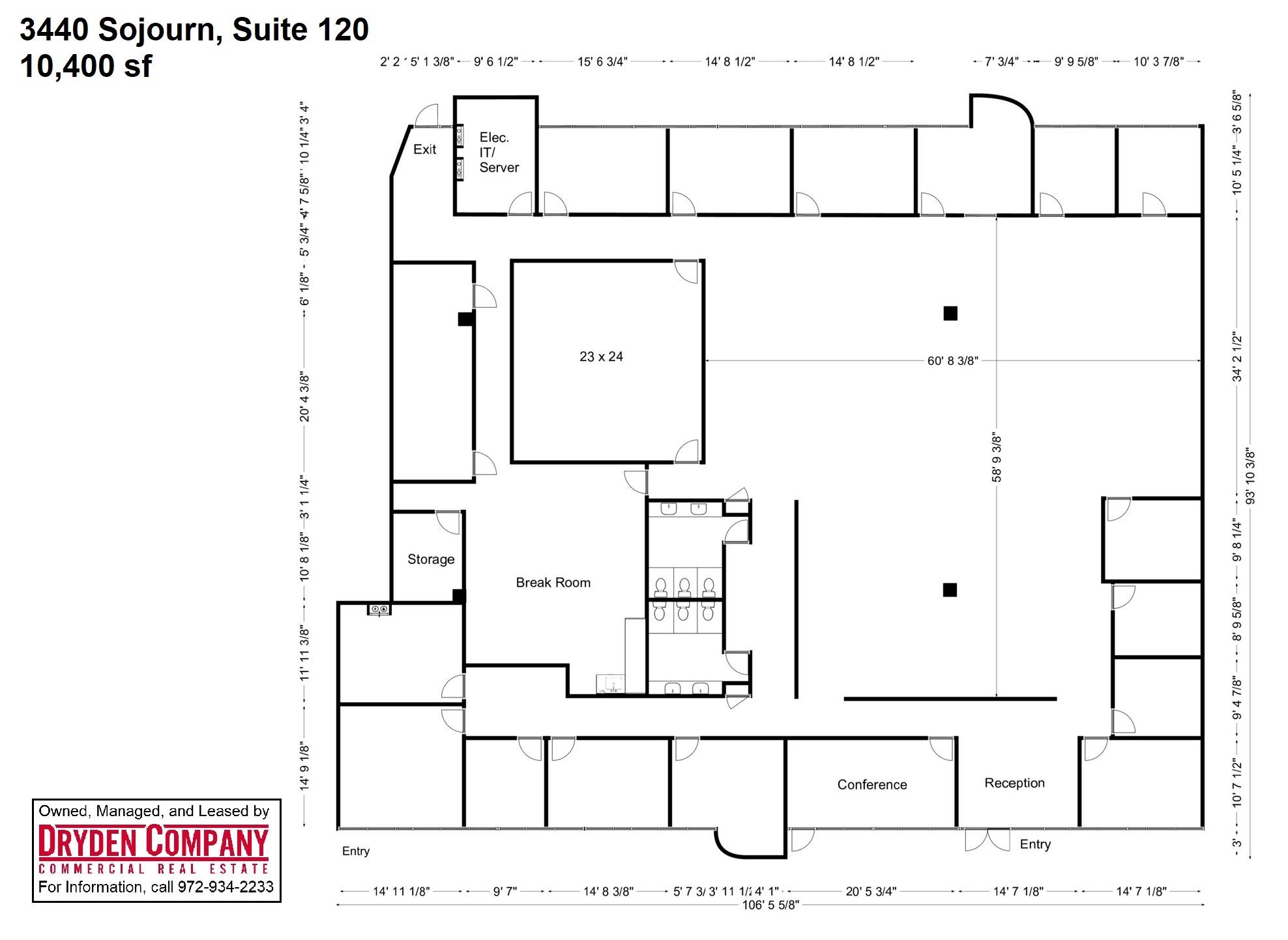 3440 Sojourn Dr, Carrollton, TX à louer Plan d  tage- Image 1 de 1