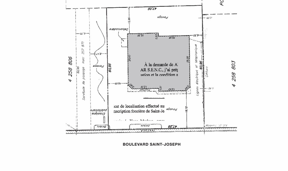 200 Boul Saint-Joseph, St-Jean-sur-Richelieu, QC for sale - Plat Map - Image 3 of 3
