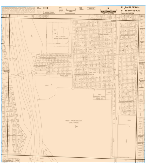 6600 Georgia Ave, West Palm Beach, FL for lease - Plat Map - Image 2 of 2