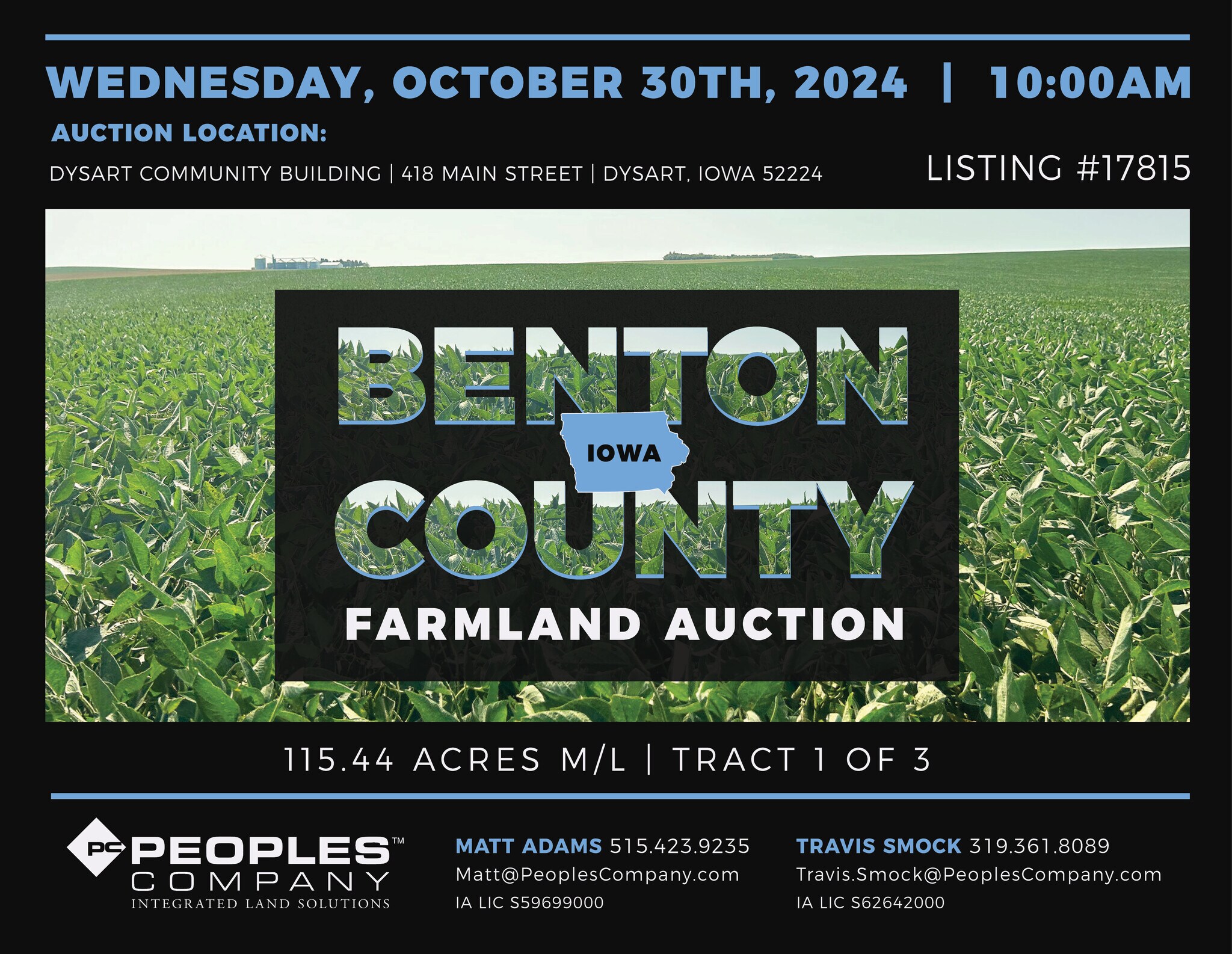 01 11th Avenue, Dysart, IA à vendre Photo du bâtiment- Image 1 de 1