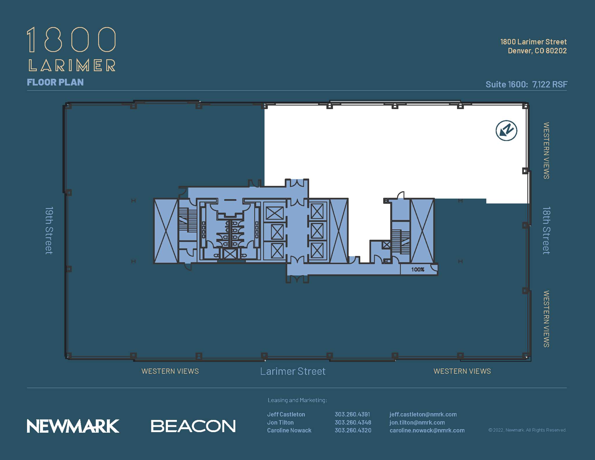 1800 Larimer St, Denver, CO for lease Floor Plan- Image 1 of 1