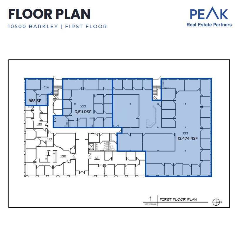 10500 Barkley St, Overland Park, KS à vendre Plan d’étage- Image 1 de 1