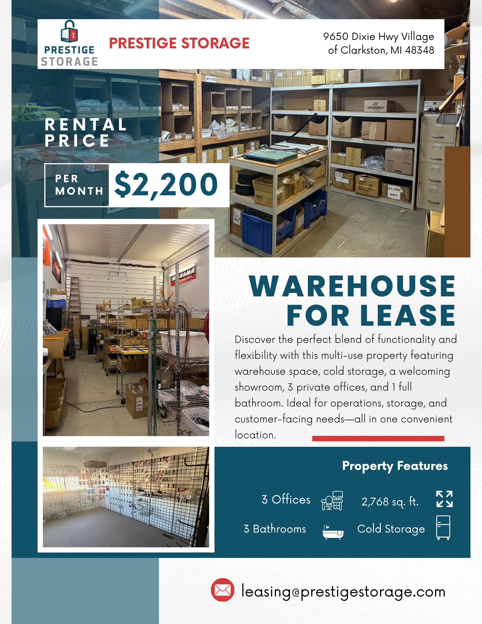 9650 Dixie Hwy, Clarkston, MI for lease Other- Image 1 of 5