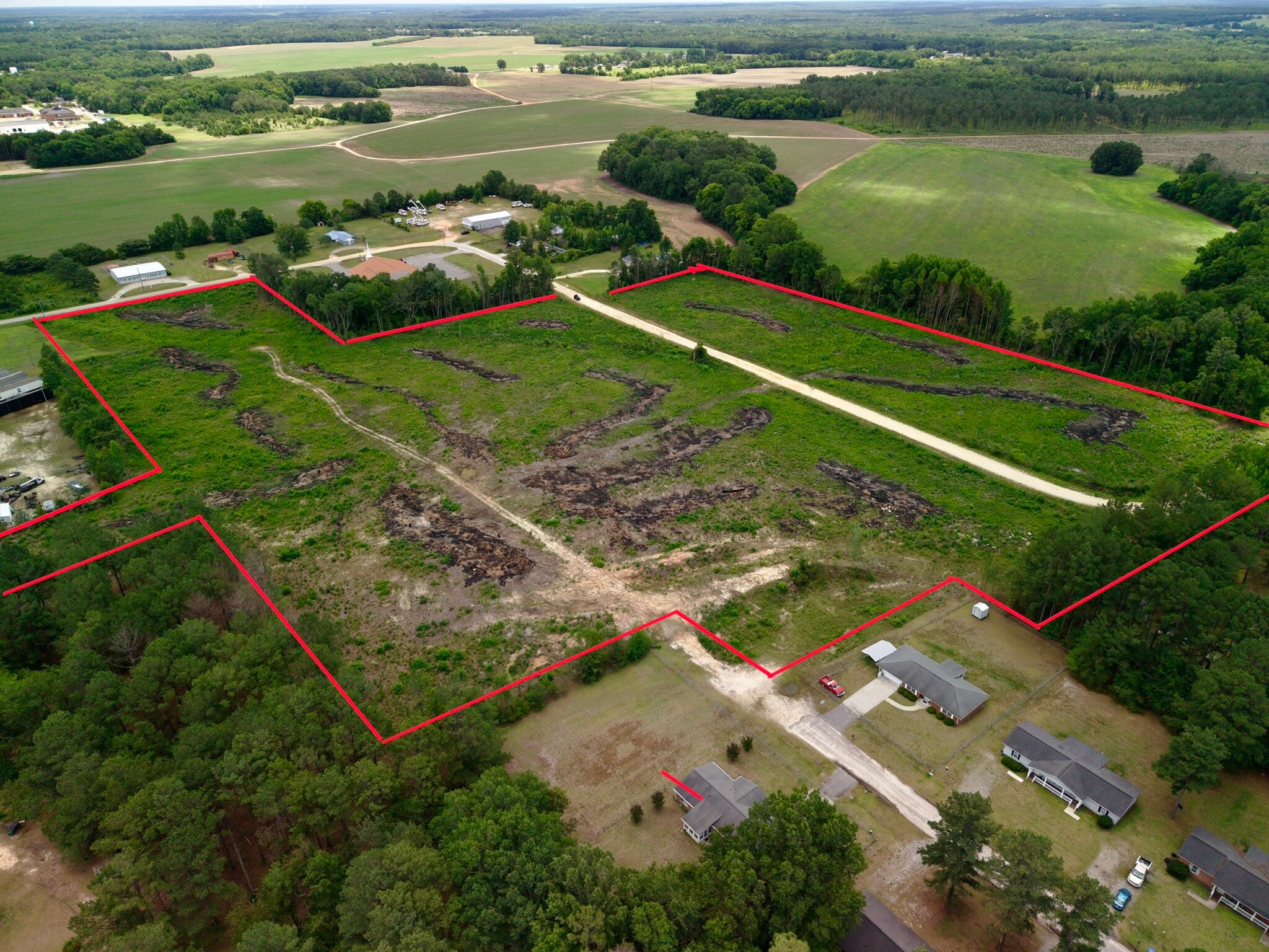 108 Trade Rd, Cheraw, SC for sale Aerial- Image 1 of 8
