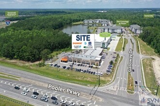 1702 Pooler Pky, Pooler, GA - AERIAL  map view - Image1