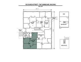 113 Church St, Marietta, GA à louer Plan d’étage- Image 1 de 1