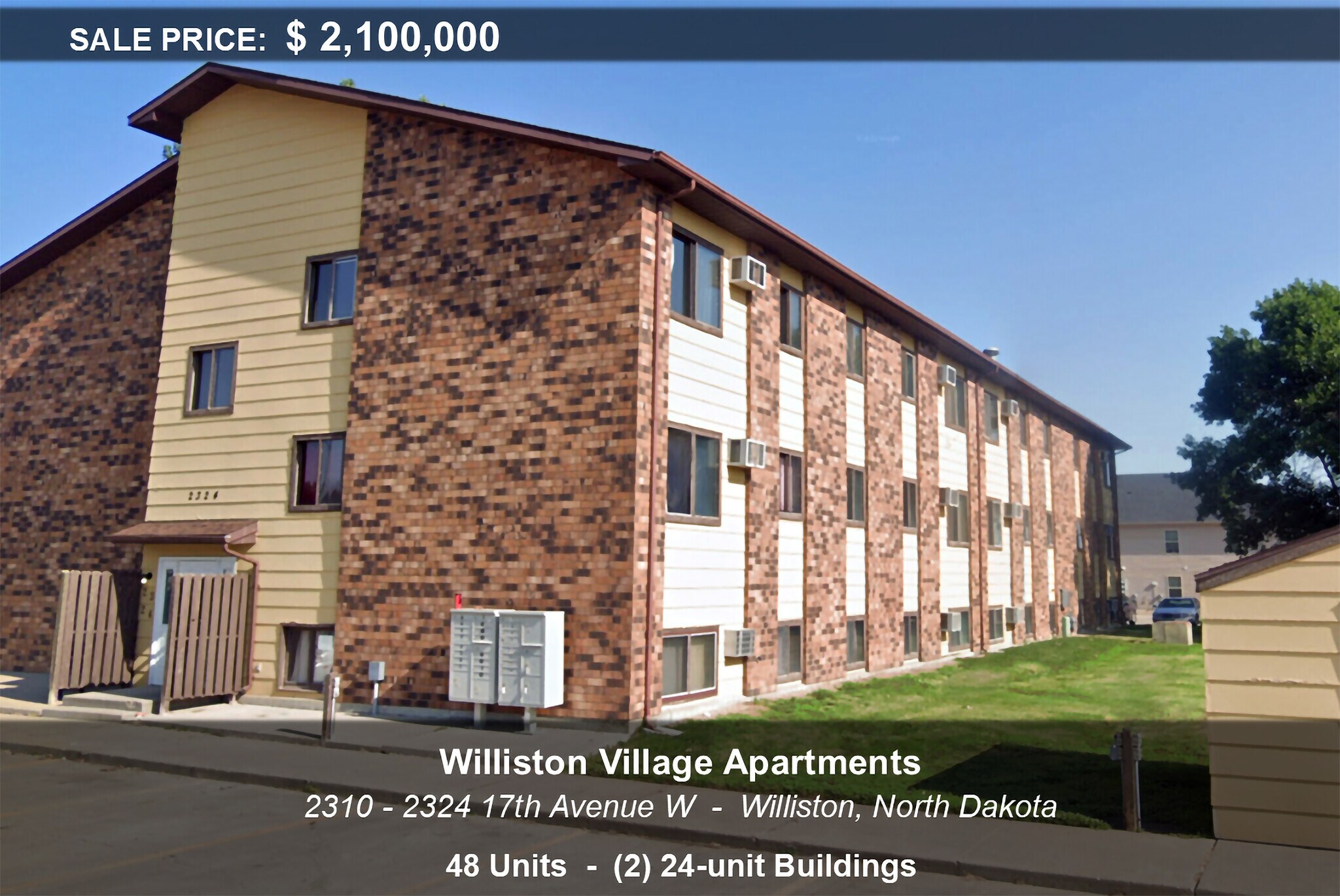 2324 17th Ave W, Williston, ND à vendre Photo du bâtiment- Image 1 de 1