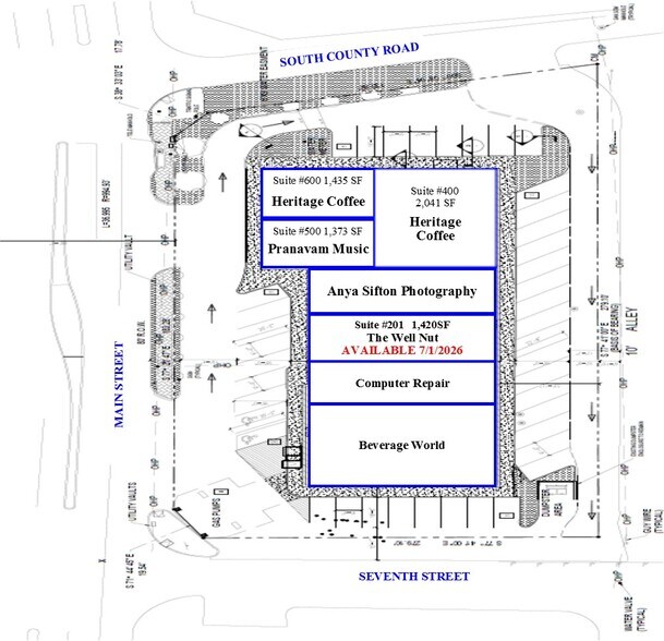 7227 W Main St, Frisco, TX à louer - Plan de site - Image 2 de 2