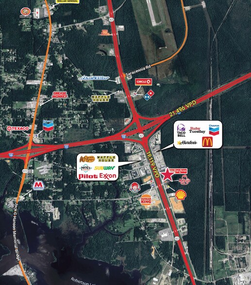 6600 N Highway 63, Moss Point, MS à louer - Photo du bâtiment - Image 2 de 3