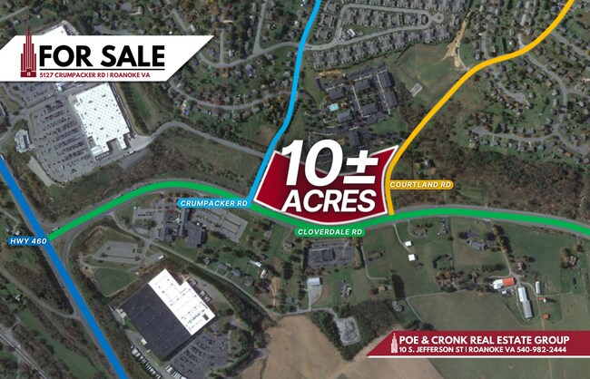 Plus de détails pour 5127 Crumpacker Dr, Roanoke, VA - Terrain à vendre