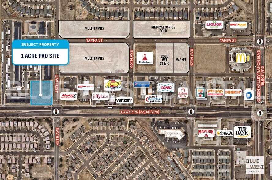 Tower Rd & 45th Ave, Denver, CO for lease - Building Photo - Image 1 of 2