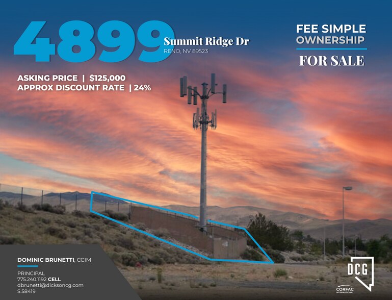 4899 Summit Ridge Dr, Reno, NV à vendre - Photo du bâtiment - Image 1 de 3