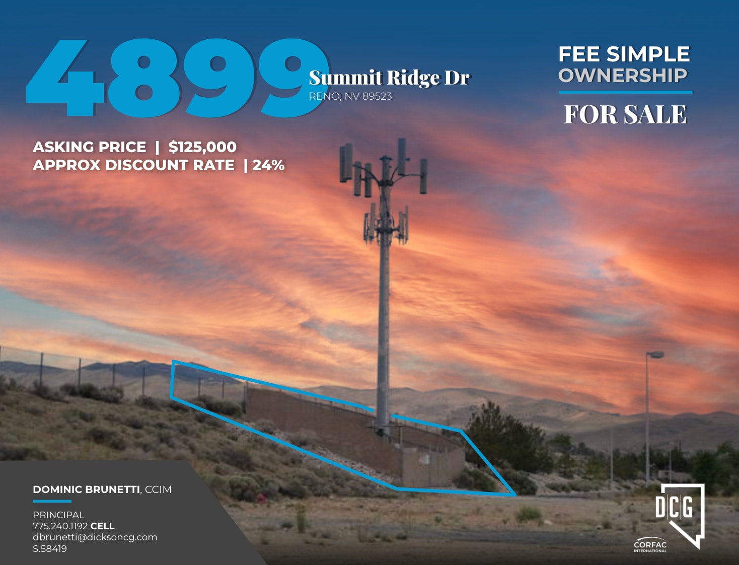 4899 Summit Ridge Dr, Reno, NV à vendre Photo du bâtiment- Image 1 de 4