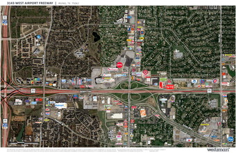 3143 W Airport Fwy, Irving, TX - Aérien  Vue de la carte