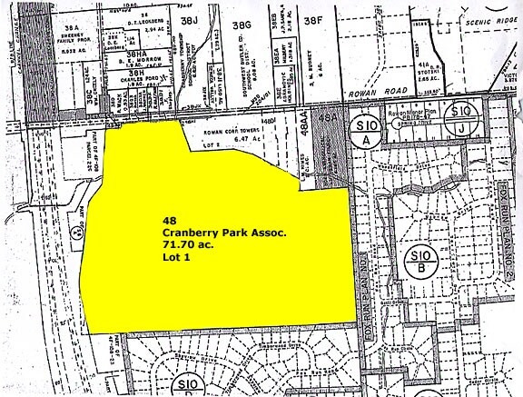 8032 Rowan Rd, Cranberry Township, PA à vendre - Plan cadastral - Image 2 de 6
