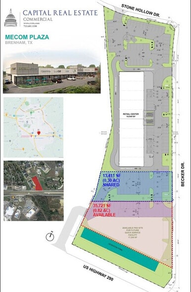 2600 Becker Dr, Brenham, TX for sale - Building Photo - Image 2 of 4